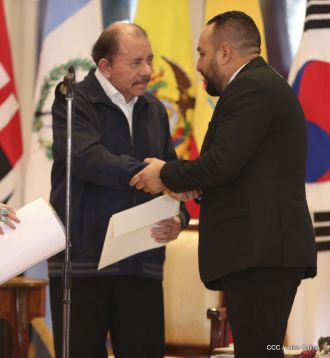 ¡Bienvenidos a Nicaragua en nombre de la Paz!