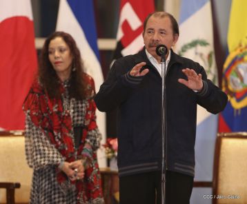 ¡Bienvenidos a Nicaragua en nombre de la Paz!