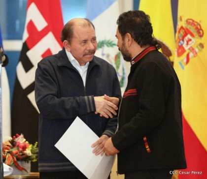 ¡Bienvenidos a Nicaragua en nombre de la Paz!