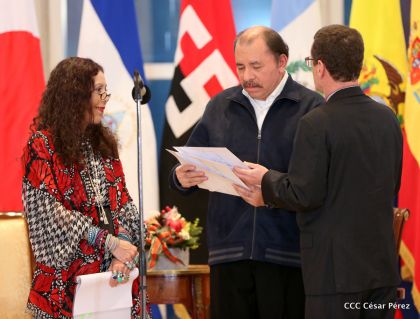 ¡Bienvenidos a Nicaragua en nombre de la Paz!