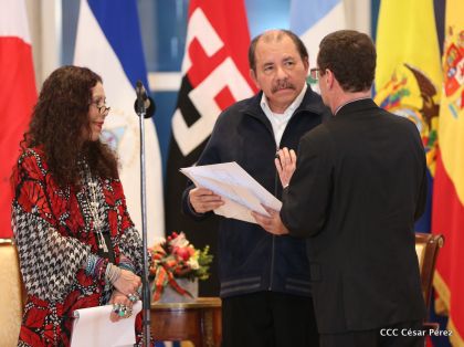 ¡Bienvenidos a Nicaragua en nombre de la Paz!