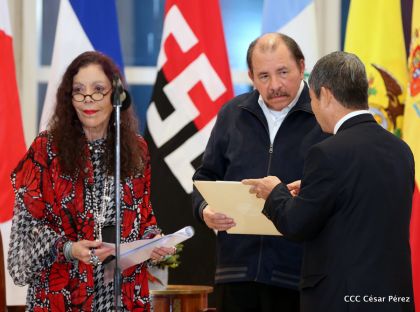 ¡Bienvenidos a Nicaragua en nombre de la Paz!