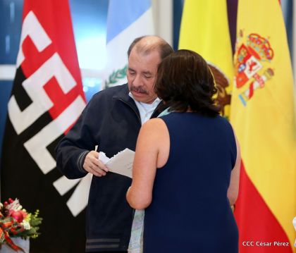 ¡Bienvenidos a Nicaragua en nombre de la Paz!