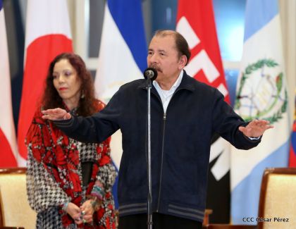 ¡Bienvenidos a Nicaragua en nombre de la Paz!