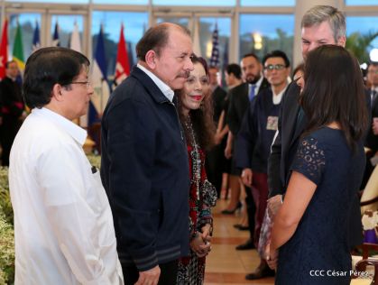 ¡Bienvenidos a Nicaragua en nombre de la Paz!