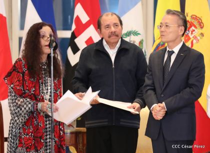 ¡Bienvenidos a Nicaragua en nombre de la Paz!