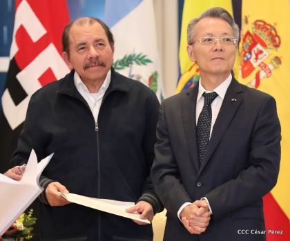 ¡Bienvenidos a Nicaragua en nombre de la Paz!