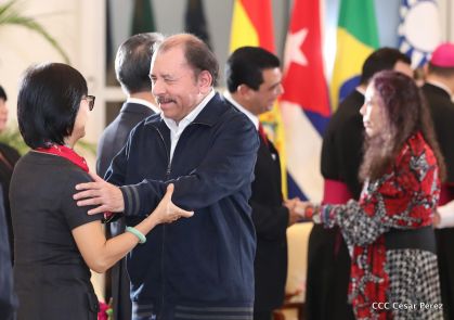 ¡Bienvenidos a Nicaragua en nombre de la Paz!