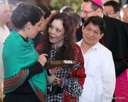 ¡Bienvenidos a Nicaragua en nombre de la Paz!