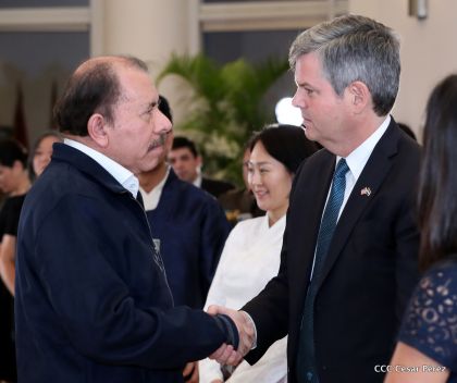 ¡Bienvenidos a Nicaragua en nombre de la Paz!