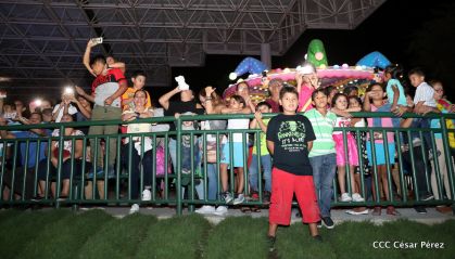 Última Etapa del Parque Luis Alfonso, dedicada con Amor a las Familias de toda Nicaragua 