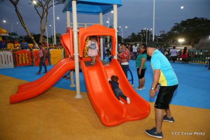Última Etapa del Parque Luis Alfonso, dedicada con Amor a las Familias de toda Nicaragua 