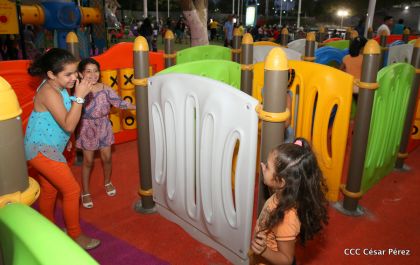 Última Etapa del Parque Luis Alfonso, dedicada con Amor a las Familias de toda Nicaragua 