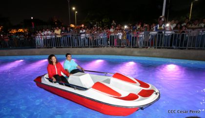Última Etapa del Parque Luis Alfonso, dedicada con Amor a las Familias de toda Nicaragua 