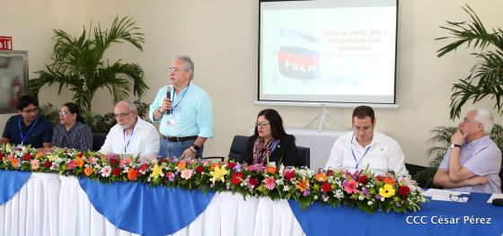 IV Foro de Solidaridad Amorosa y Activa de Pueblos del Mundo con Nicaragua