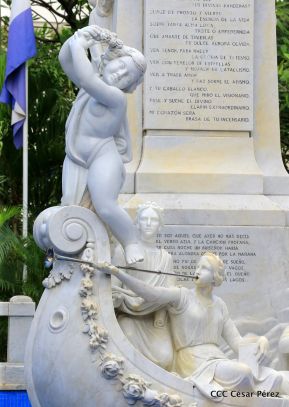 Así se conmemoró el 152 aniversario del natalicio de Rubén Darío