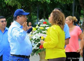 Así se conmemoró el 152 aniversario del natalicio de Rubén Darío