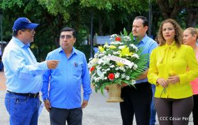 Así se conmemoró el 152 aniversario del natalicio de Rubén Darío