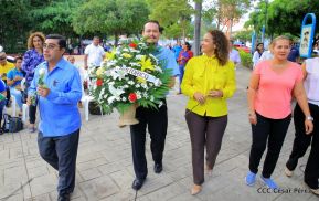 Así se conmemoró el 152 aniversario del natalicio de Rubén Darío
