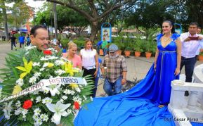 Así se conmemoró el 152 aniversario del natalicio de Rubén Darío