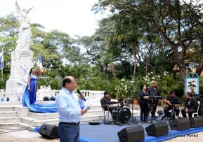 Así se conmemoró el 152 aniversario del natalicio de Rubén Darío