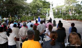 Así se conmemoró el 152 aniversario del natalicio de Rubén Darío