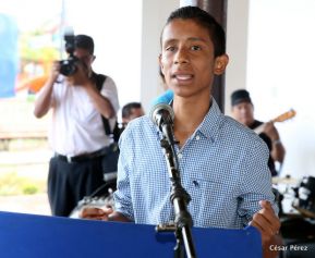 Así se conmemoró el 152 aniversario del natalicio de Rubén Darío