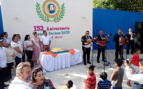 Así se conmemoró el 152 aniversario del natalicio de Rubén Darío
