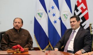 Presidente Daniel recibe a presidente electo de Honduras, Juan Orlando Hernández