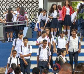 Nicaragua inaugura Año Escolar 2019 en "Cantos de Vida y Esperanza"