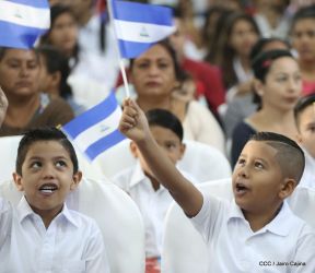 Nicaragua inaugura Año Escolar 2019 en "Cantos de Vida y Esperanza"