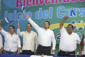 Nicaragua inaugura Año Escolar 2019 en "Cantos de Vida y Esperanza"