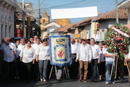 Nicaragua rinde homenaje a su hijo dilecto Rubén Darío