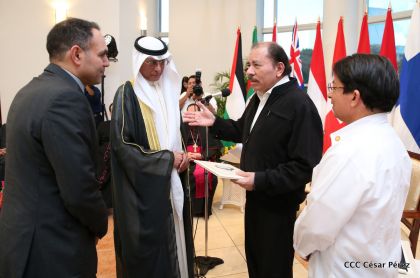 Embajadores presentan credenciales en una Nicaragua que quiere paz