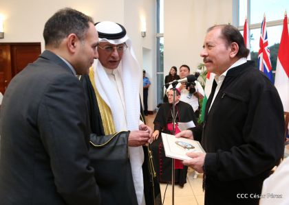 Embajadores presentan credenciales en una Nicaragua que quiere paz