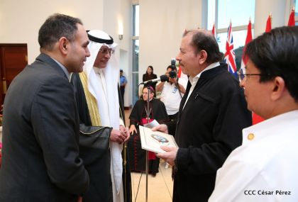 Embajadores presentan credenciales en una Nicaragua que quiere paz