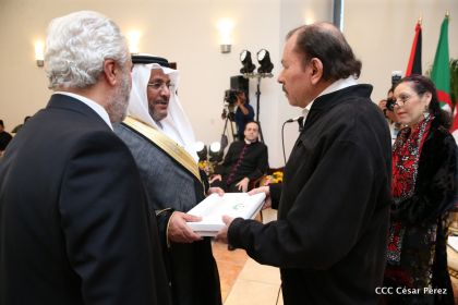 Embajadores presentan credenciales en una Nicaragua que quiere paz