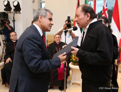 Embajadores presentan credenciales en una Nicaragua que quiere paz