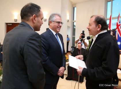 Embajadores presentan credenciales en una Nicaragua que quiere paz