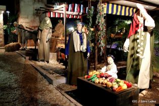 Compañera Rosario supervisa avances en instalación del Belén en Parque Luis Alfonso Velásquez