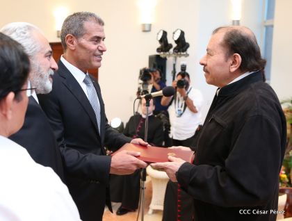 Embajadores presentan credenciales en una Nicaragua que quiere paz