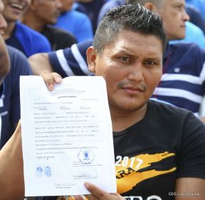 Presos reciben perdón presidencial de convivencia familiar en el día del Amor y la Amistad