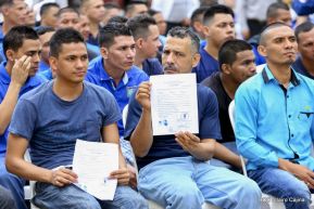 Presos reciben perdón presidencial de convivencia familiar en el día del Amor y la Amistad