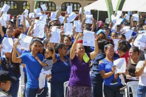 Presos reciben perdón presidencial de convivencia familiar en el día del Amor y la Amistad