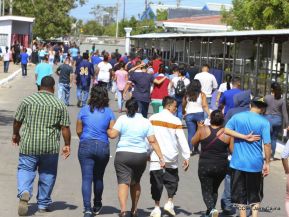Presos reciben perdón presidencial de convivencia familiar en el día del Amor y la Amistad