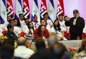 Acto del 85 aniversario del tránsito a la inmortalidad del General Sandino