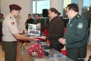 Daniel clausura IX Curso Anual en Defensa y Seguridad del Ejército