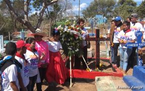 Nicaragua entera rinde homenaje a Héroes y Mártires de Los Sabogales, Monimbó