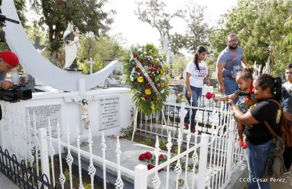 Nicaragua entera rinde homenaje a Héroes y Mártires de Los Sabogales, Monimbó