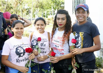 Nicaragua entera rinde homenaje a Héroes y Mártires de Los Sabogales, Monimbó